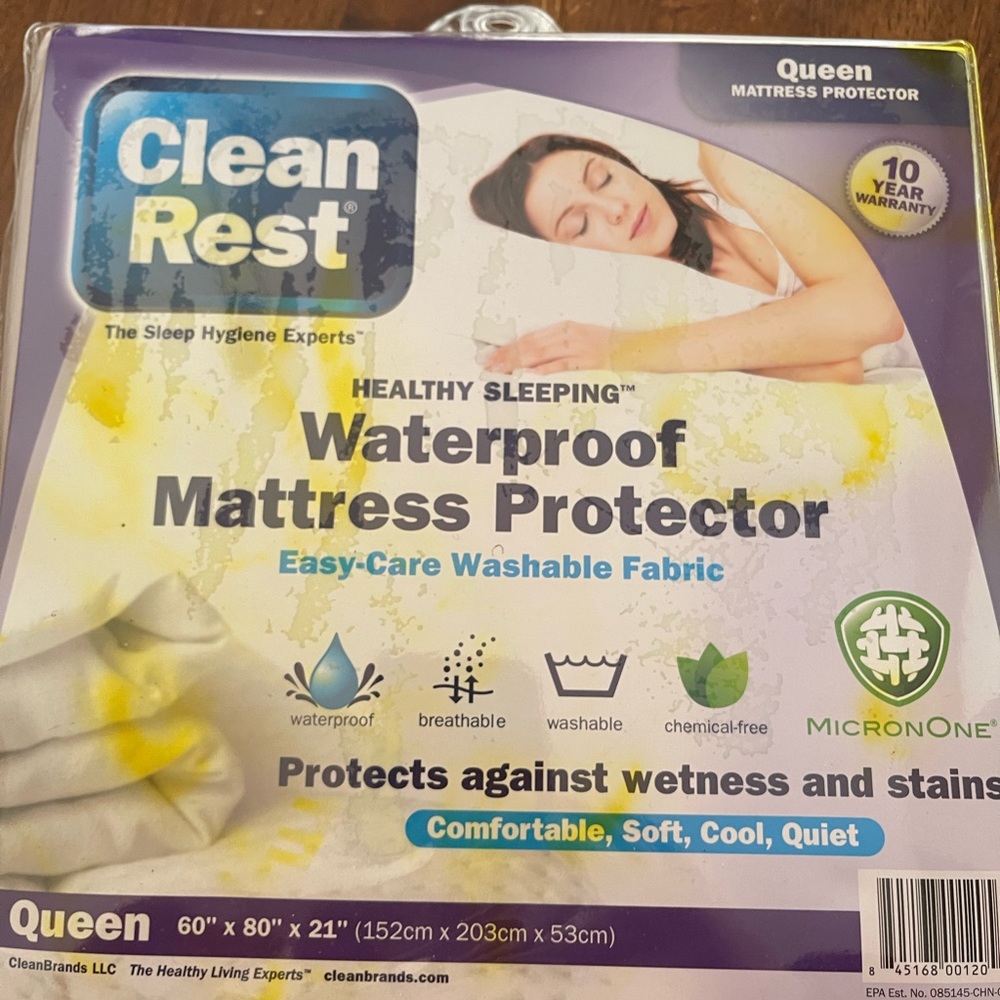 Queen size waterproof mattress